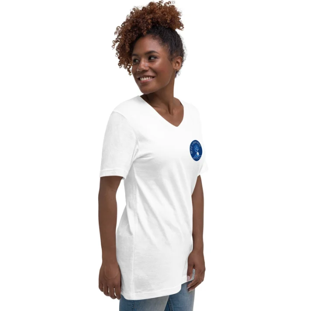 Chocolate Love & Happiness V-Neck Tee